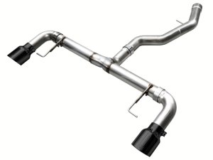 BMW 4 Series Performance Exhaust - Rear - AWE Tuning - Axle-Back Track Edition, Dual Exit, 4.5